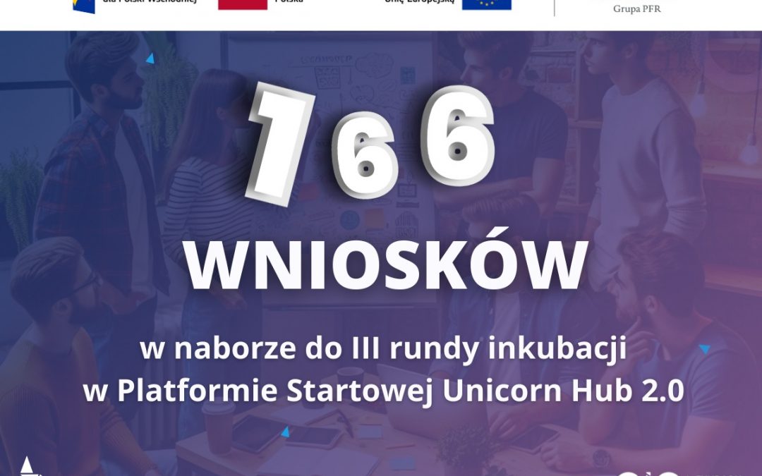Zakończyliśmy nabór do II Rundy Inkubacji w Unicorn Hub!