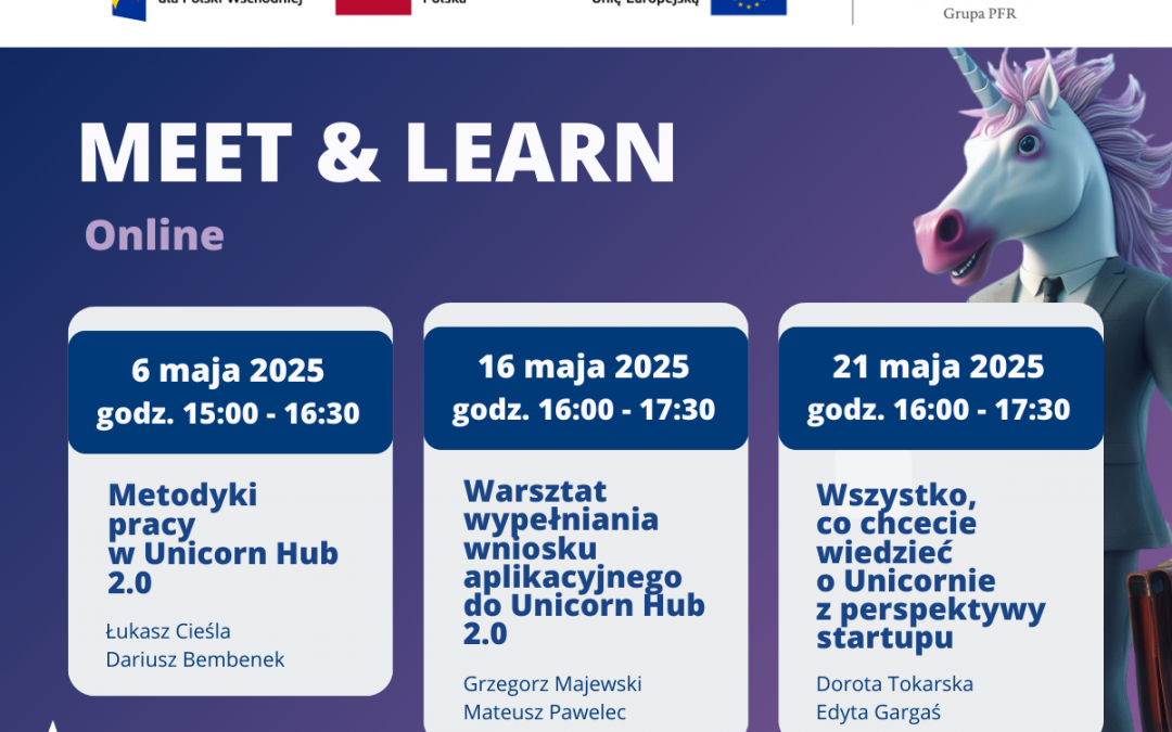 Zapraszamy na bezpłatne webinary z cyklu Meet&Learn!