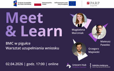 Zapraszamy na webinar: Meet&Learn – Od pomysłu do rynku