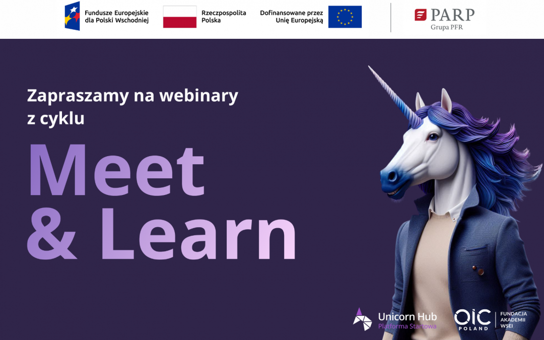 Zapraszamy na webinary z cyklu Meet&Learn!